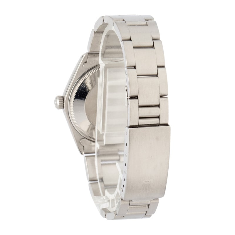 Super Clone Rolex Oyster Perpetual 34 Blue Dial 1002 Stainless Steel