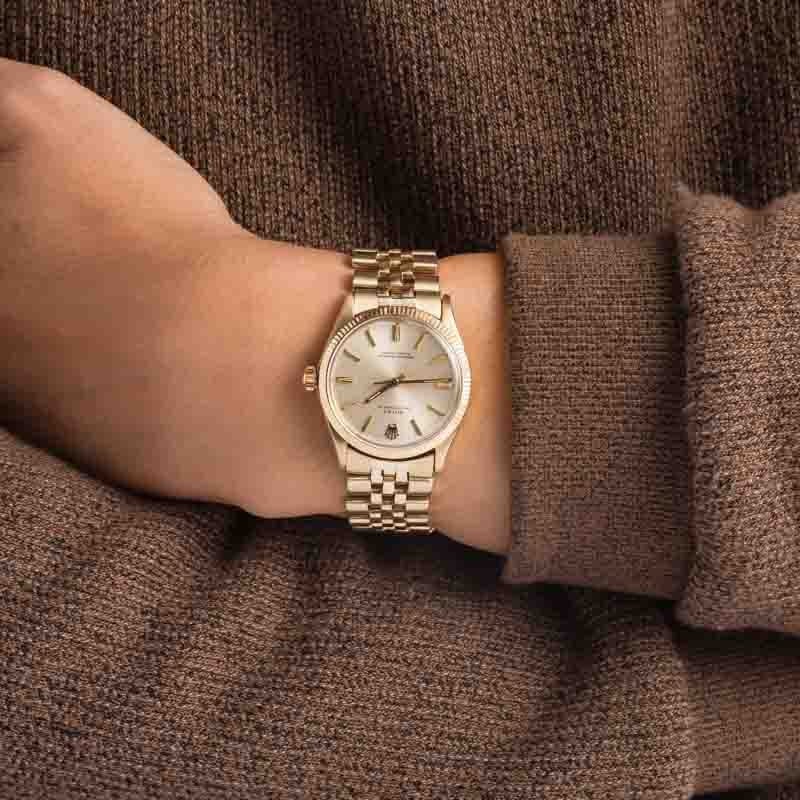 Clean Factory Super Clone Rolex Oyster Perpetual 34 Gold 1966