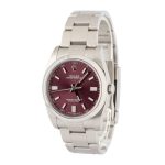 Super Clone Rolex Oyster Perpetual 36mm Red Grape Dial AAA - Image 3