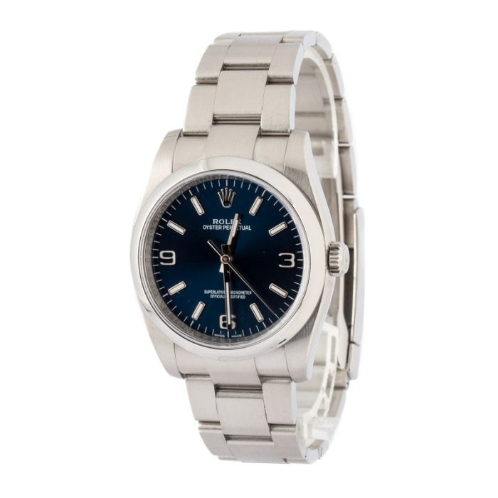 Clean Factory Super Clone Rolex Oyster Perpetual 36 Ref 116000 Blue Dial - Image 3