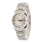 Clean Factory Super Clone Rolex Oyster Perpetual 36mm 116000 Silver Arabic Dial - Image 3
