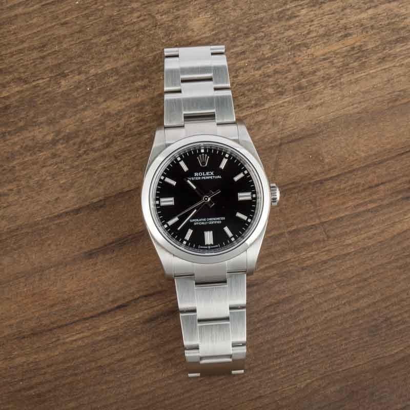 Clean Factory Super Clone Rolex Oyster Perpetual 126000 Black Dial