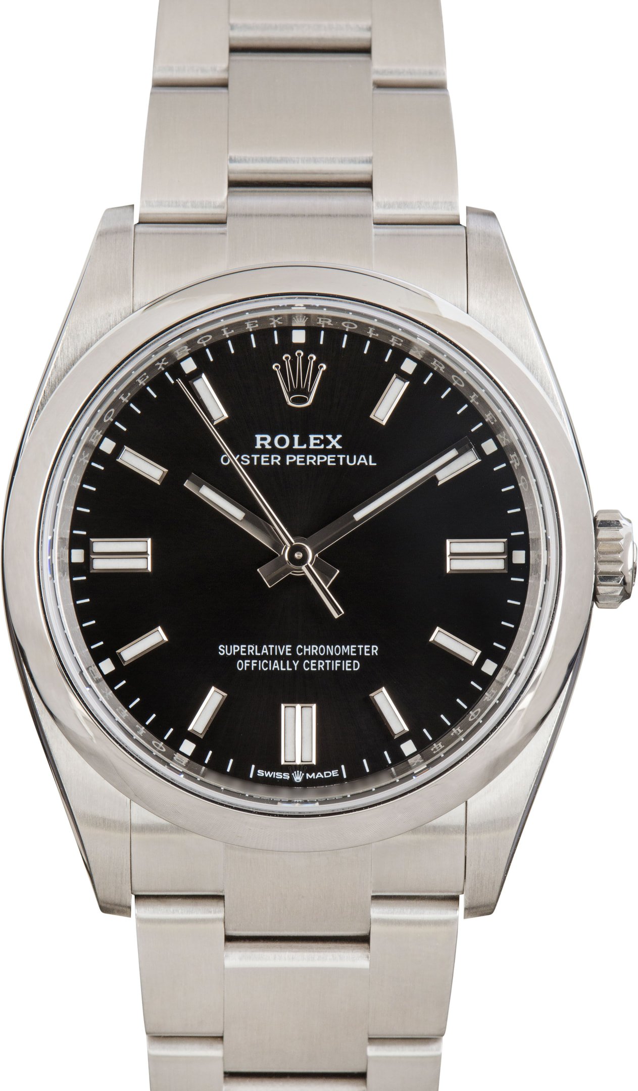 zUsed-Rolex-Oyster-Perpetual-36-126000-SKU182577 Clean Factory Super Clone Rolex Oyster Perpetual 126000 Black Dial - Image 1