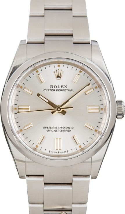 Clean Factory Super Clone Rolex Oyster Perpetual 36mm Silver Dial