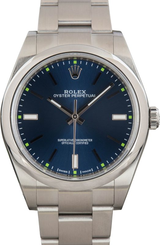 Clean Factory Super Clone Rolex Oyster Perpetual 114300 Blue Dial