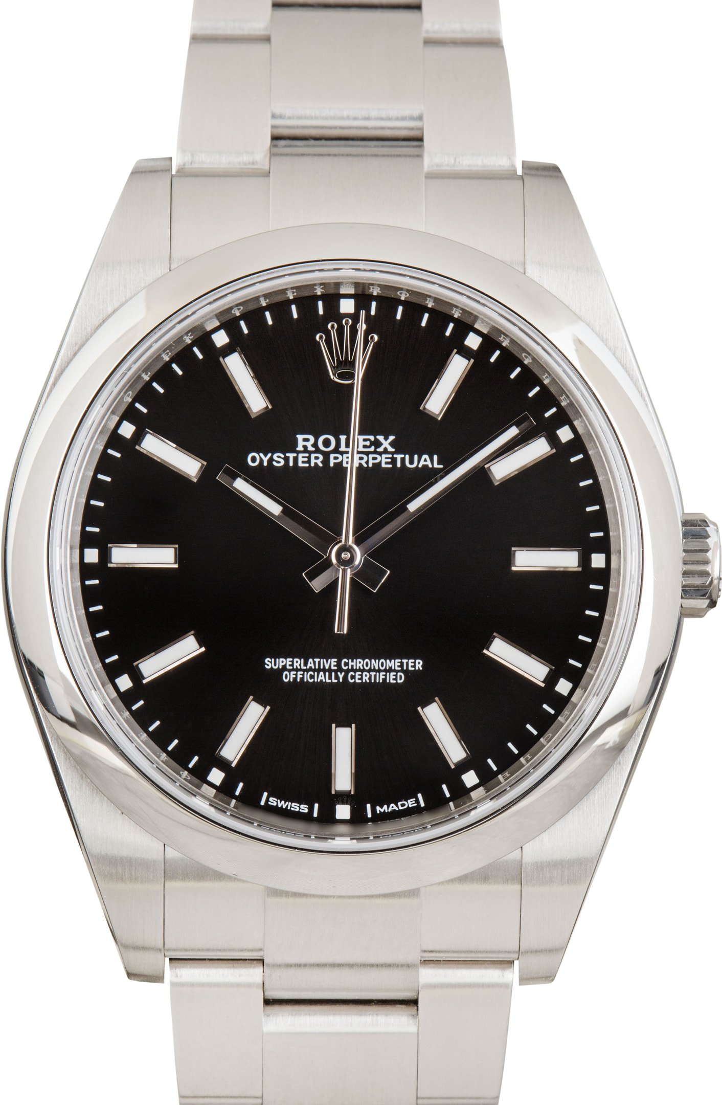zUsed-Rolex-Oyster-Perpetual-39-114300-SKU183846-PL Clean Factory Super Clone Rolex Oyster Perpetual 114300 Black Dial - Image 1