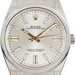 Super Clone Rolex Oyster Perpetual 41 Silver Dial Ref 124300