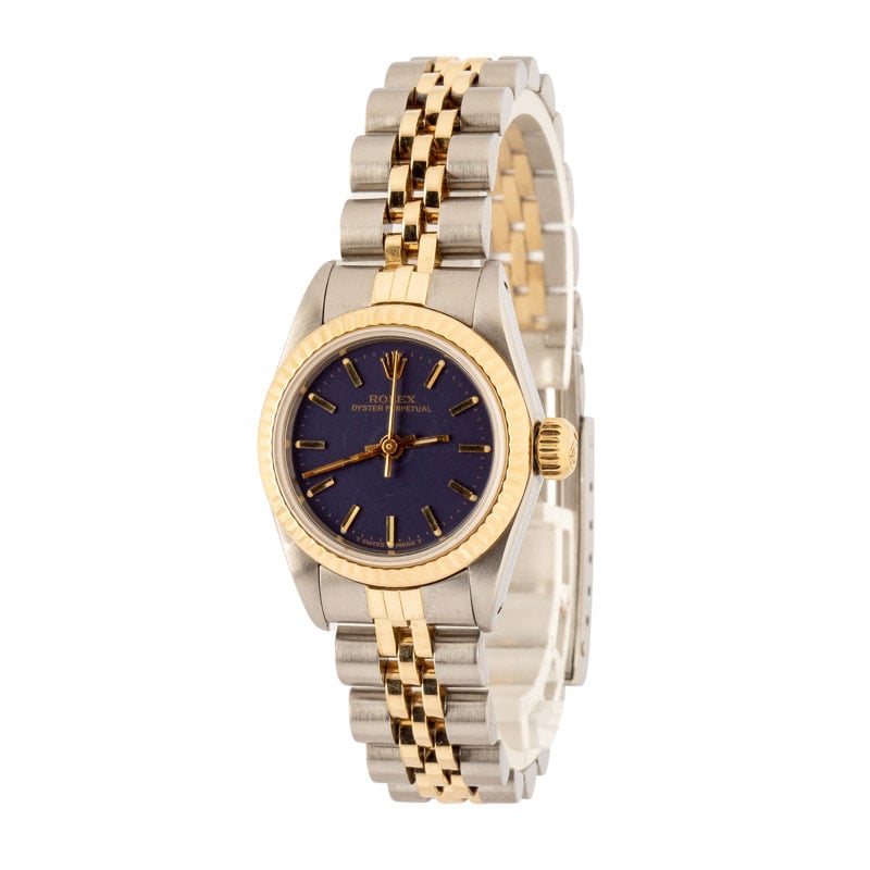 Clean Factory Super Clone Rolex Oyster Perpetual 67193 Blue Dial