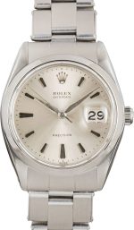 Clean Factory Super Clone Rolex OysterDate 6694 Silver Dial 34MM