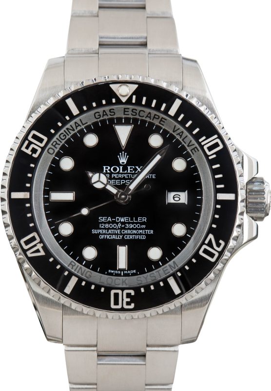 Clean Factory Super Clone Rolex Sea-Dweller 116660 Black Dial