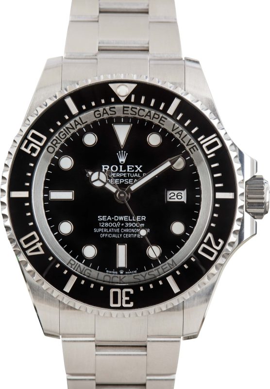 Super Clone Rolex Sea-Dweller 126660 Black Ceramic 44MM
