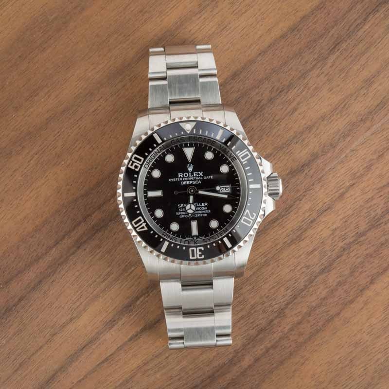 Super Clone Rolex Sea-Dweller 126660 Black Ceramic 44MM