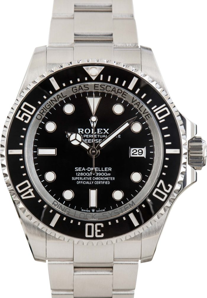Clean Factory Super Clone Rolex Sea-Dweller 136660 Black Dial AAA - Image 2