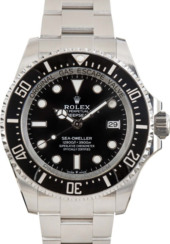 Super Clone Rolex Sea-Dweller 136660 44mm Black Dial AAA