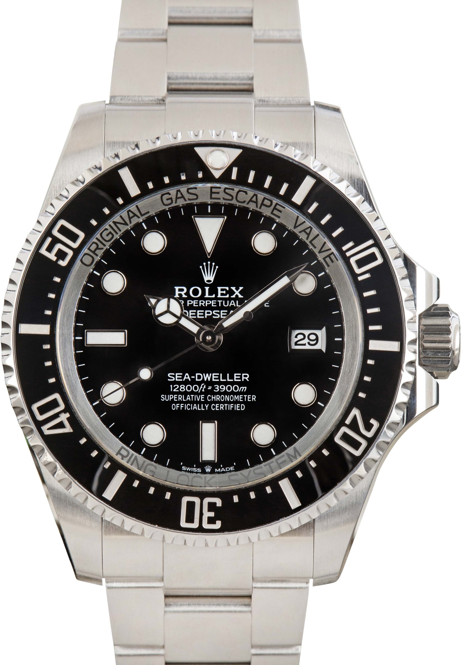zUsed-Rolex-Sea-Dweller-136660-SKU182691 Super Clone Rolex Sea-Dweller 136660 44mm Black Dial AAA - Image 1