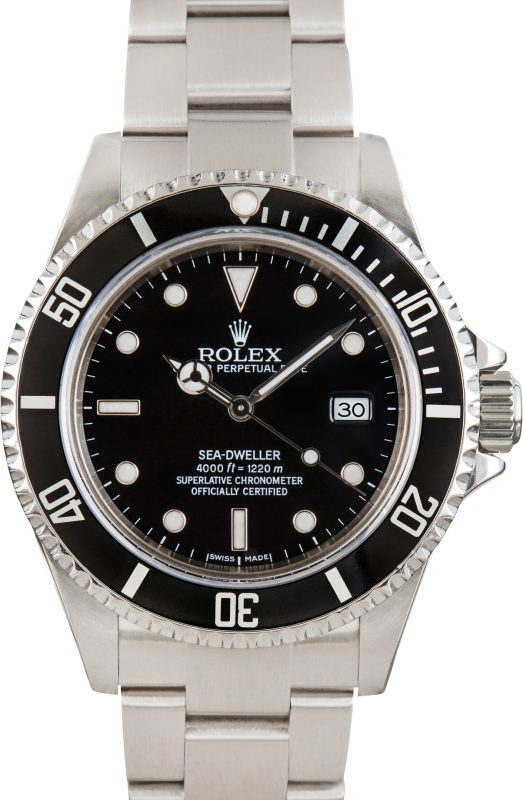 Super Clone Rolex Sea-Dweller 16600 Black Dial AAA Quality