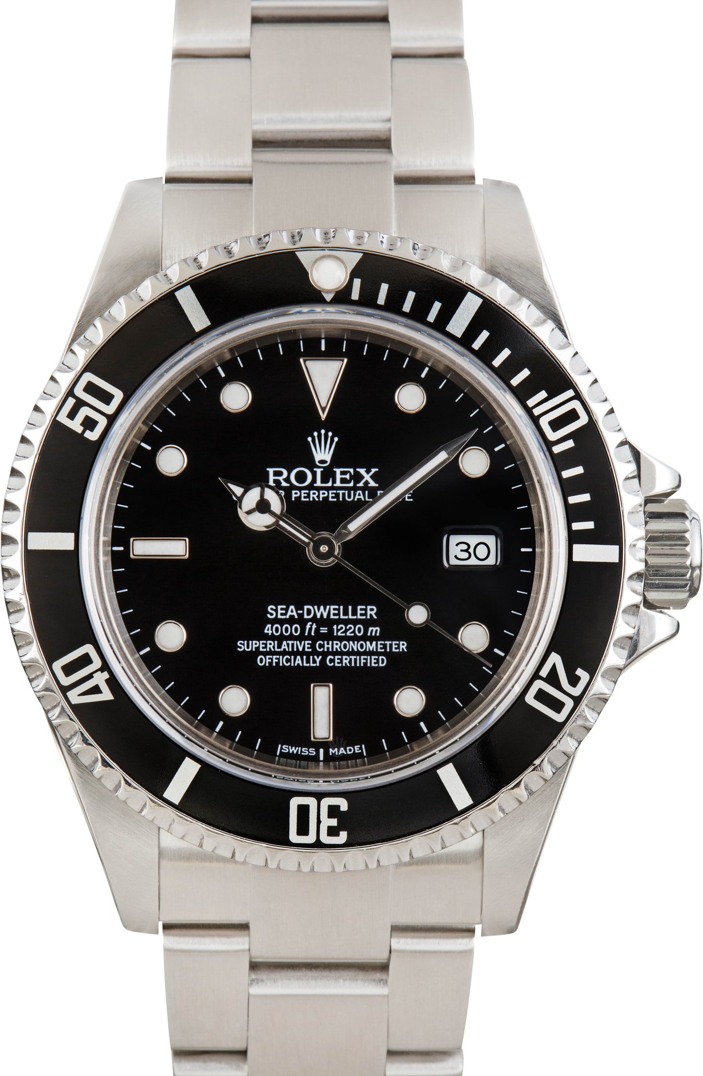 zUsed-Rolex-Sea-Dweller-16600-Black-Dial-SKU181807 Super Clone Rolex Sea-Dweller 16600 Black Dial AAA Quality - Image 1