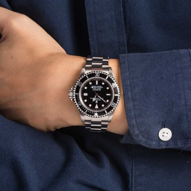 Super Clone Rolex Sea-Dweller 16600 Black Dial AAA Quality