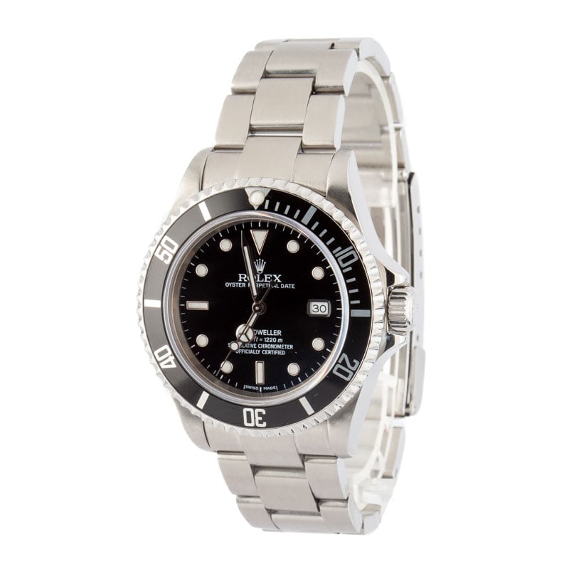 Super Clone Rolex Sea-Dweller 16600 Black Dial AAA Quality