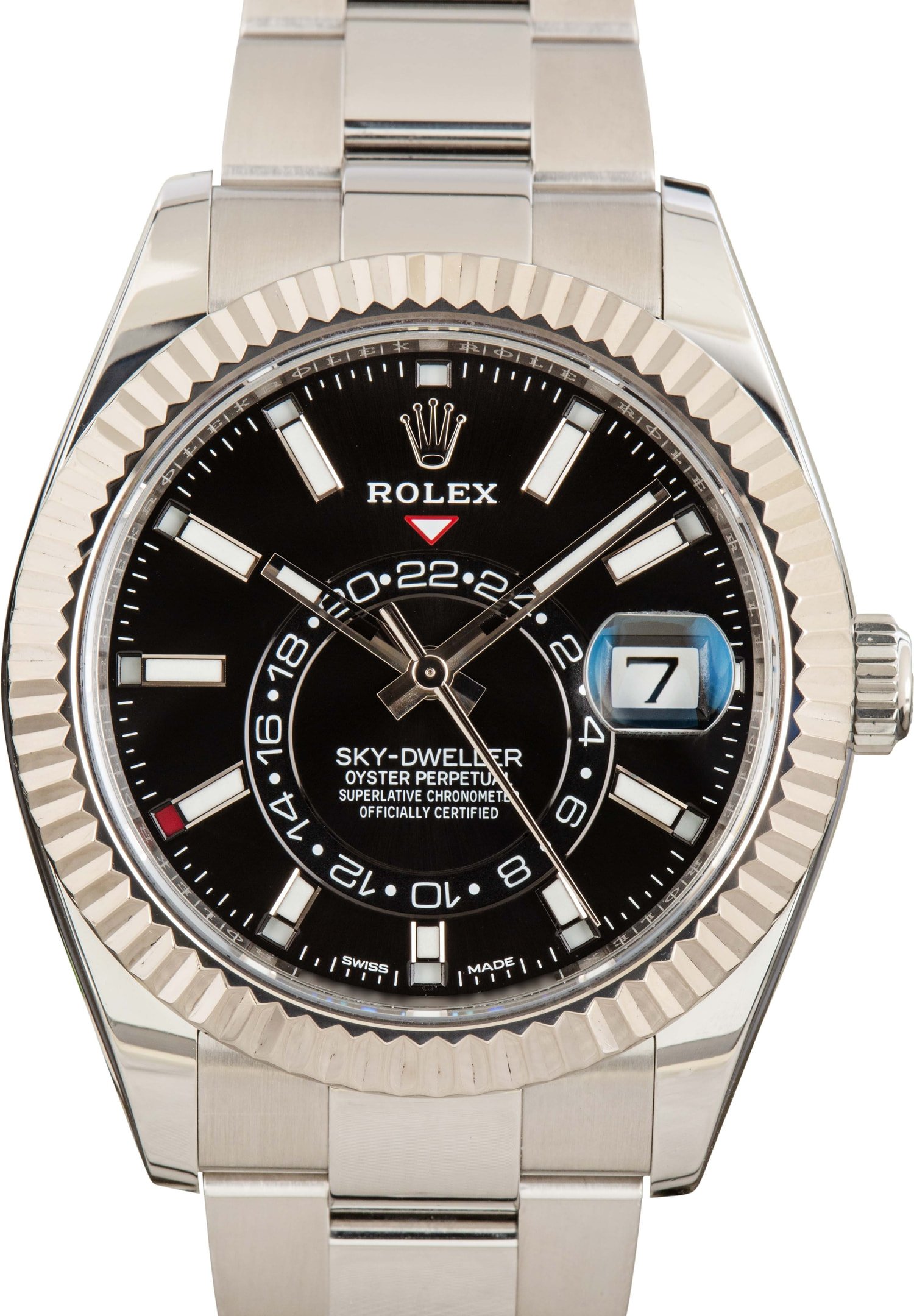 zUsed-Rolex-Sky-Dweller-326934-Black-Dial-SKU180009 Super Clone Rolex Sky-Dweller 326934 Black Dial Clean Factory - Image 1