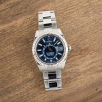 Super Clone Rolex Sky-Dweller 326934 Blue Index Stainless Steel - Image 5