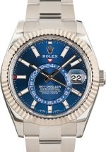 Super Clone Rolex Sky-Dweller 326934 Blue Dial Clean Factory AAA