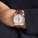Clean Factory Super Clone Rolex Sky-Dweller 326935 Rose Gold - Image 5