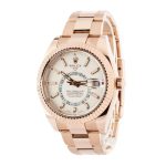 Clean Factory Super Clone Rolex Sky-Dweller 326935 Rose Gold - Image 3