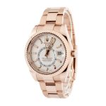 Clean Factory Super Clone Rolex Sky-Dweller 326935 Rose Gold - Image 3