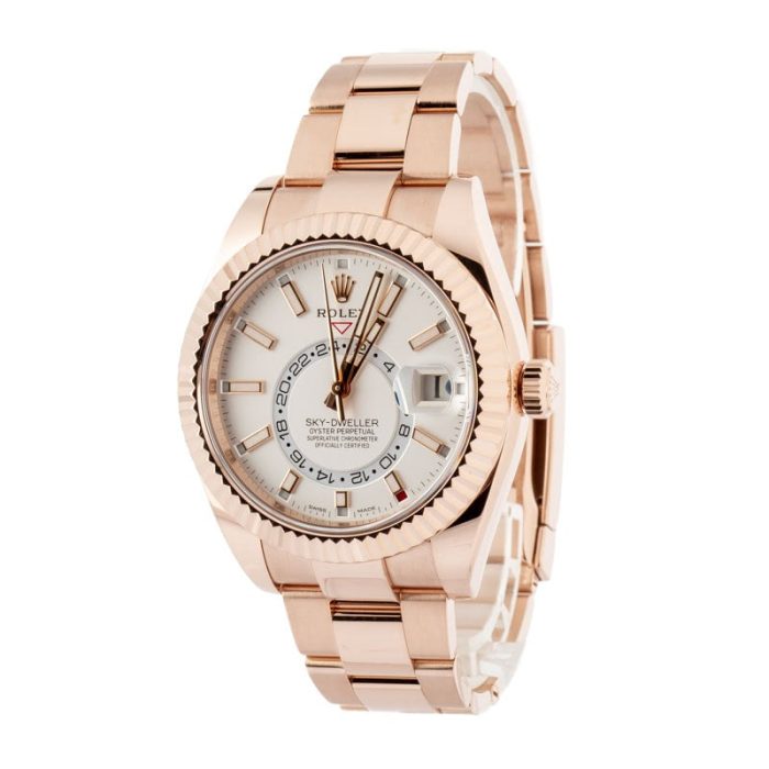 Clean Factory Super Clone Rolex Sky-Dweller 326935 Rose Gold - Image 3