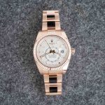 Clean Factory Super Clone Rolex Sky-Dweller 326935 Rose Gold - Image 6