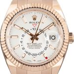 Clean Factory Super Clone Rolex Sky-Dweller 326935 Rose Gold
