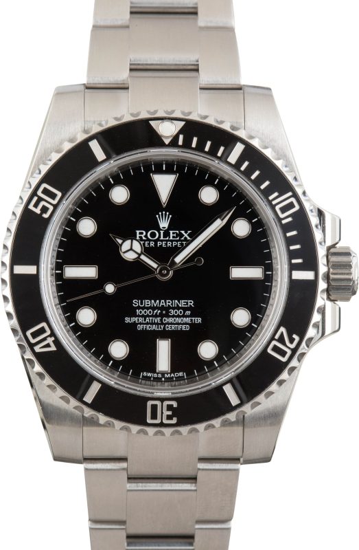 Super Clone Rolex Submariner 114060 No Date Clean Factory AAA