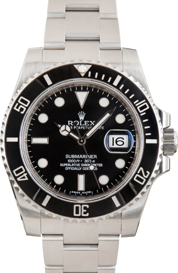 Clean Factory Super Clone Rolex Submariner 116610 Black AAA - Image 2