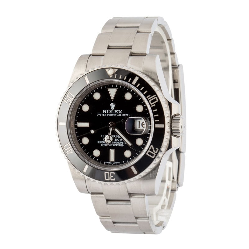 Clean Factory Super Clone Rolex Submariner 116610 Black AAA