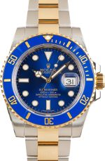 Clean Factory Super Clone Rolex Submariner 116613 Blue Two-Tone