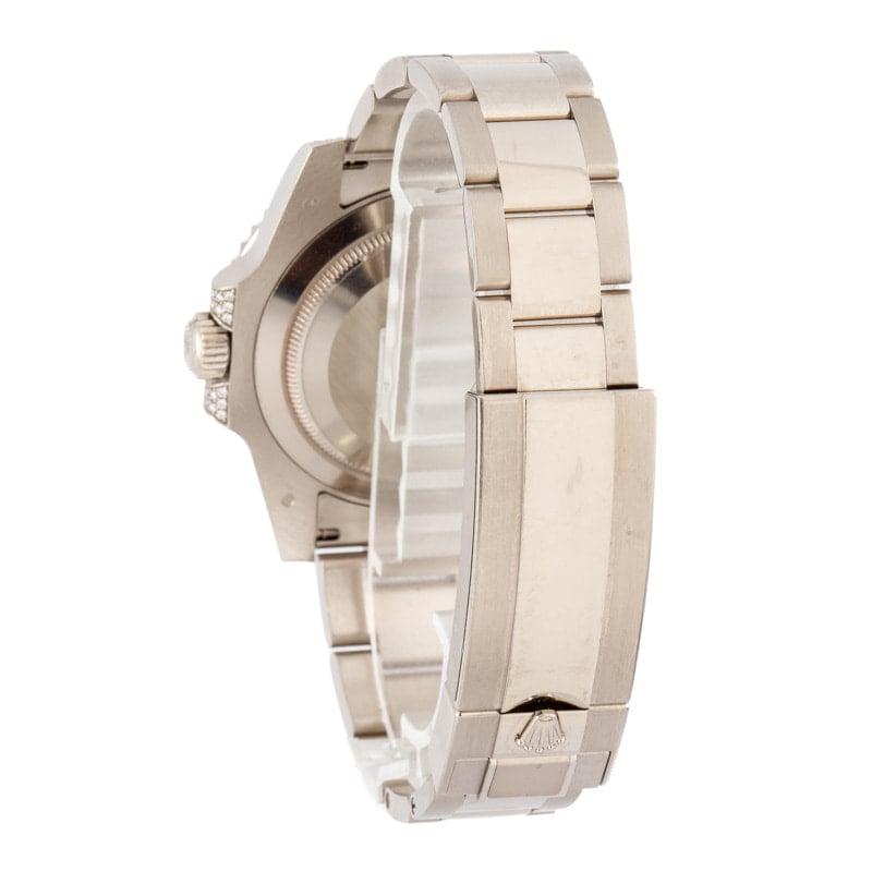 Super Clone Rolex Submariner 116659 White Gold Diamond Bezel
