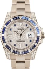 Super Clone Rolex Submariner 116659 White Gold Diamond Bezel