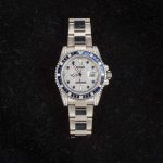 Super Clone Rolex Submariner 116659 White Gold Diamond Bezel - Image 6