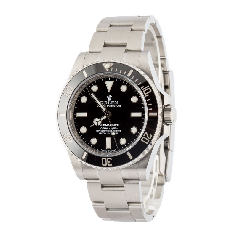 Clean Factory Super Clone Rolex Submariner 124060 No Date AAA