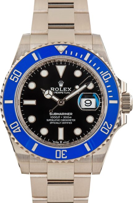 Super Clone Rolex Submariner 126619 Cookie Monster White Gold AAA Rep