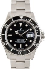 Clean Factory Super Clone Rolex Submariner 16610 Black 40MM
