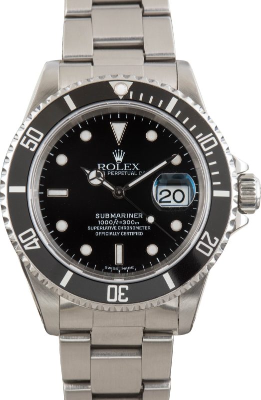 Clean Factory Super Clone Rolex Submariner 16610 Black Dial AAA