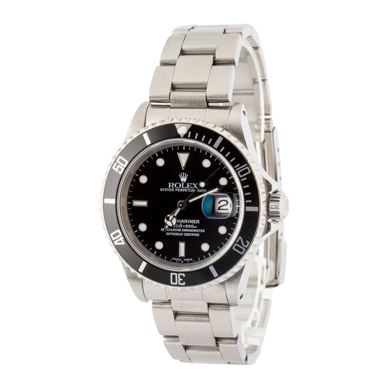 Clean Factory Super Clone Rolex Submariner 16610 Black Dial AAA