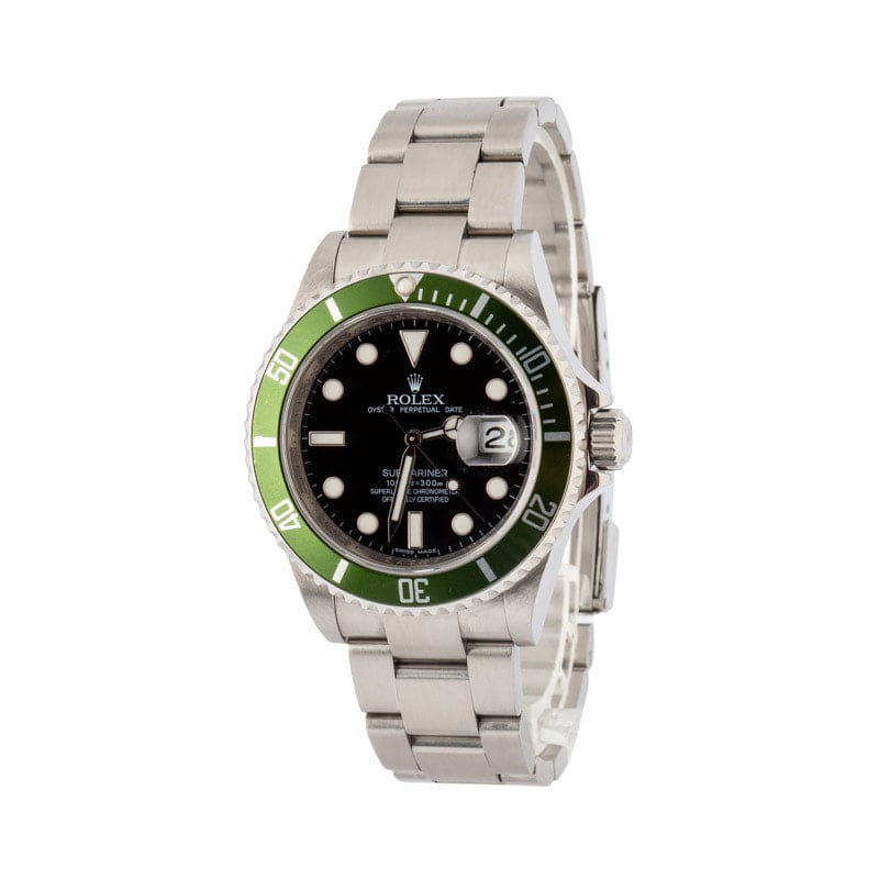 Super Clone Rolex Kermit 16610LV Clean Factory AAA Rep