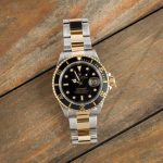 Super Clone Rolex Submariner 16613 Steel Gold AAA Rep - Image 6