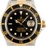 Super Clone Rolex Submariner 16613 Steel Gold AAA Rep