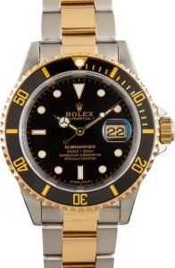 Clean Factory Super Clone Rolex Submariner 16613 Two-Tone