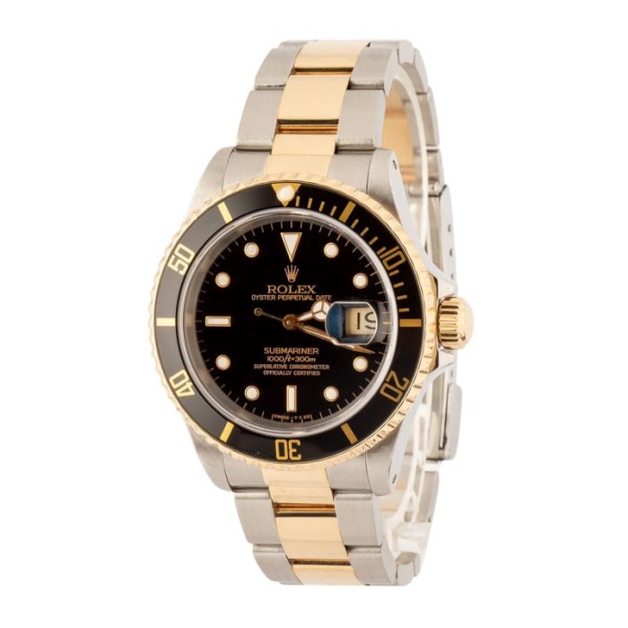 Clean Factory Super Clone Rolex Submariner 16613 Two-Tone - Image 3