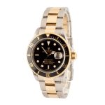 Super Clone Rolex Submariner 16613 Steel Gold AAA Rep - Image 3